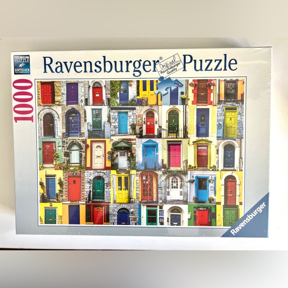 Ravensburger 1000 Piece Jigsaw Puzzle “Doors of the World” New, Sealed in Box